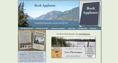 Desktop Screenshot of bookapplause.com